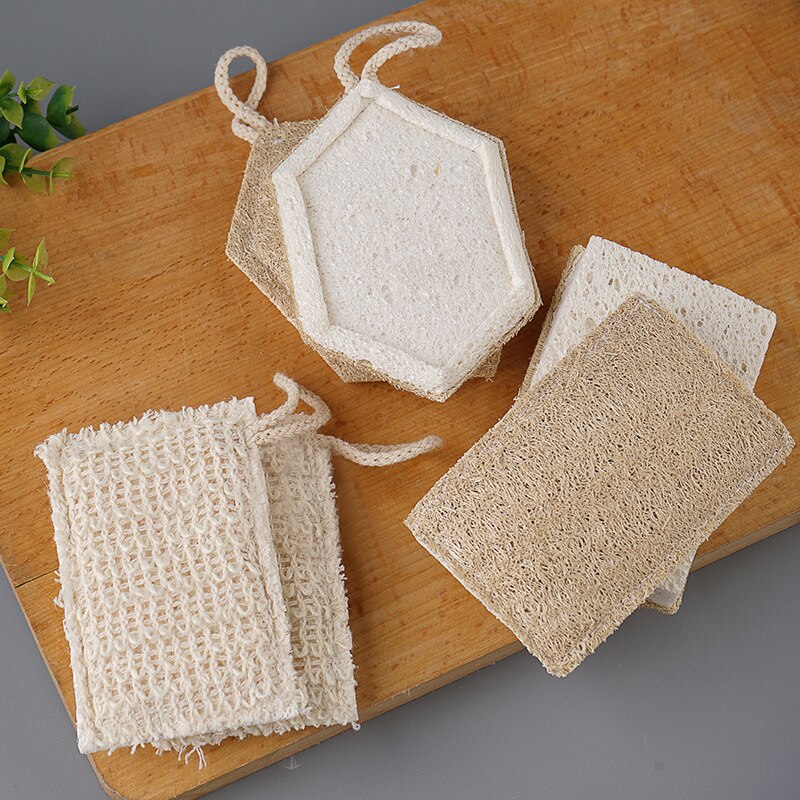 New Natural Luffa Floristic Biodegradable Sponge