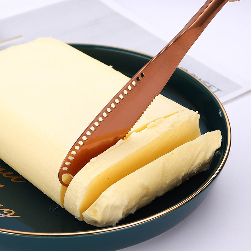 Butter Knife Cheese Cutter with Hole