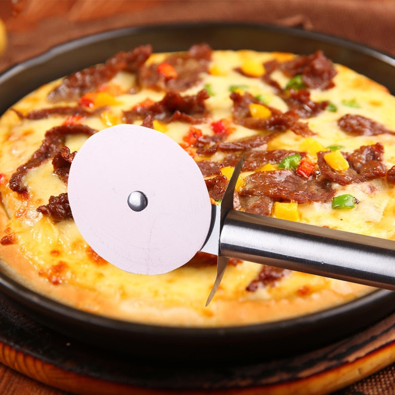 Stainless Steel Pizza Single Cutters and Wheel Cut Tools