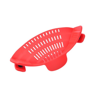 Silicone Kitchen Strainer Clip Pan Drain