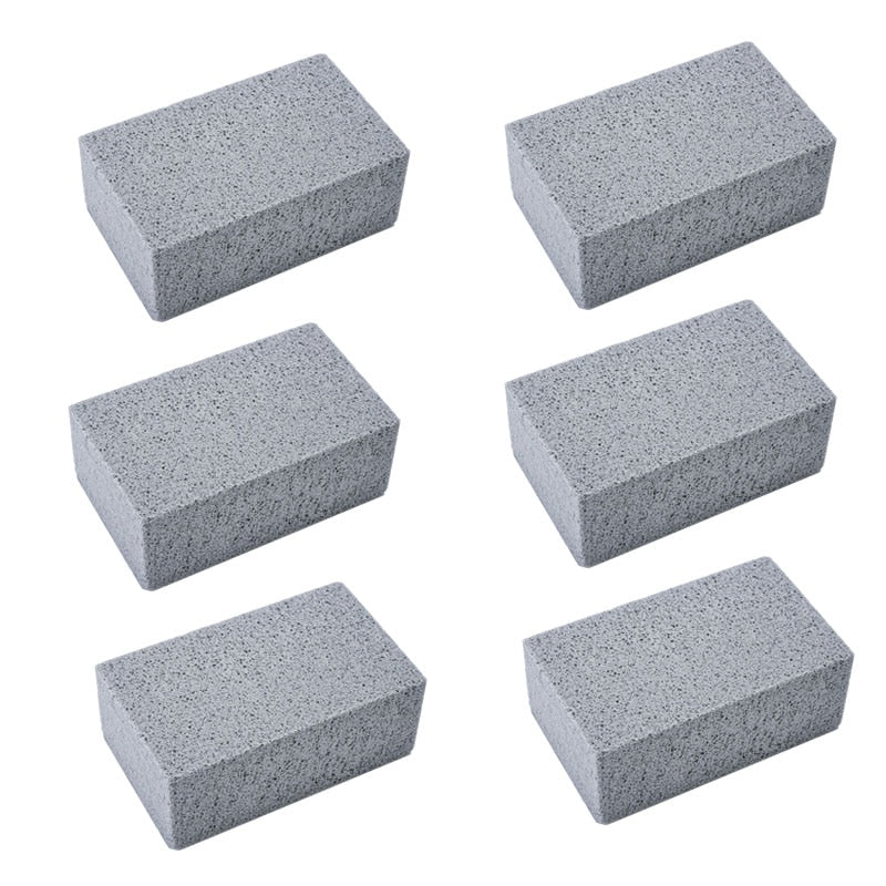 BBQ Grill Cleaning Brick Block Cleaning Stone Racks