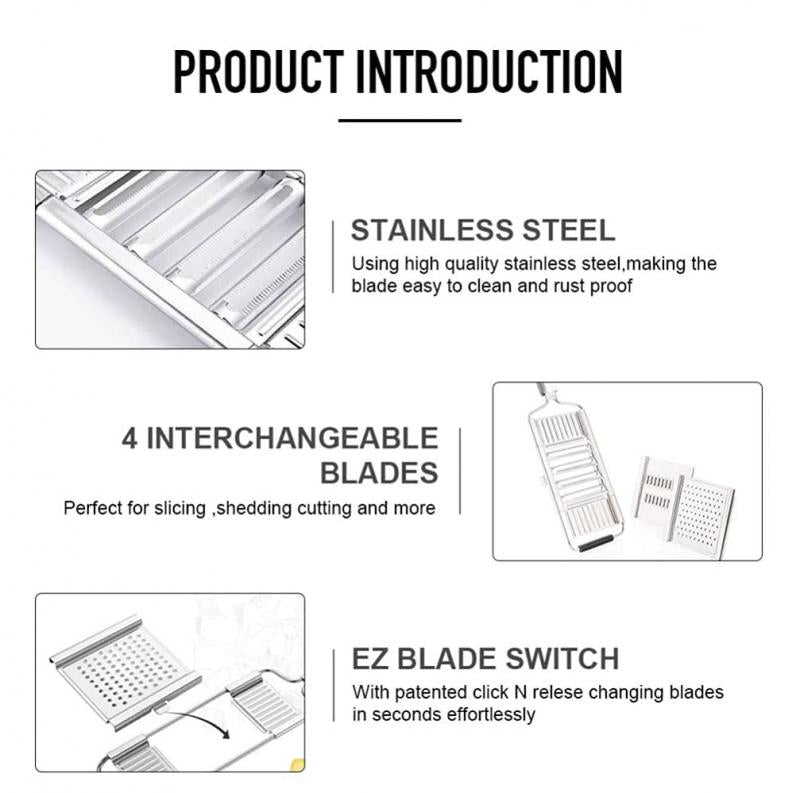 Multi Vegetable Slicer Stainless Steel