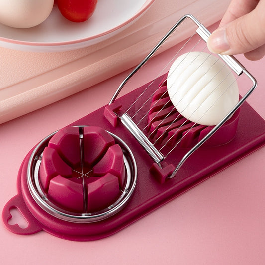 Multifunctional Egg Cutter Stainless Steel