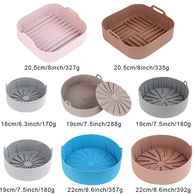 Silicone Pot for Airfryer Reusable Air Fryer