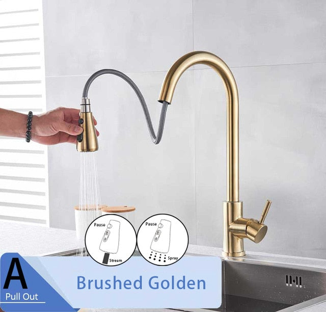 Kitchen Sink Mixer Tap Stream Sprayer