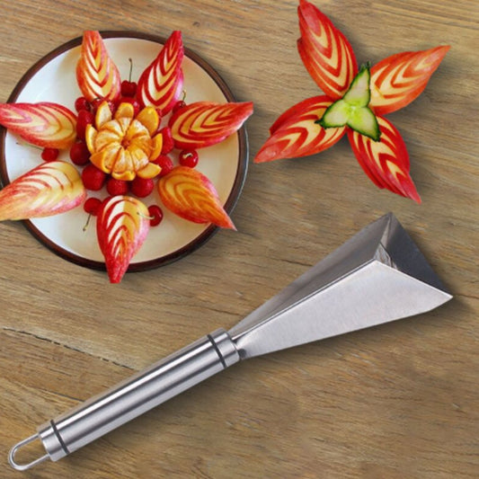 Fruit Vegetable Salad Slicer Cutter Carving Knife