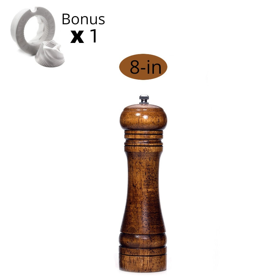 Salt and Pepper Mills, Solid Wood