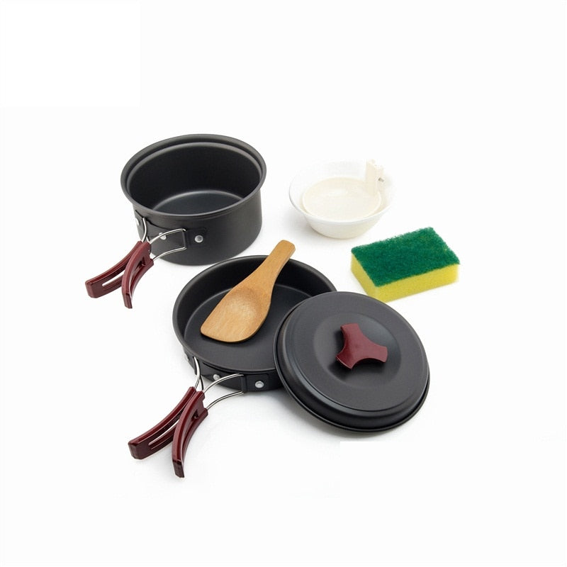 Camping Cookware Set Outdoor