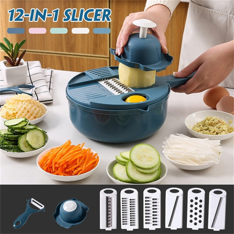 Multifunction Manual Vegetable Slicer