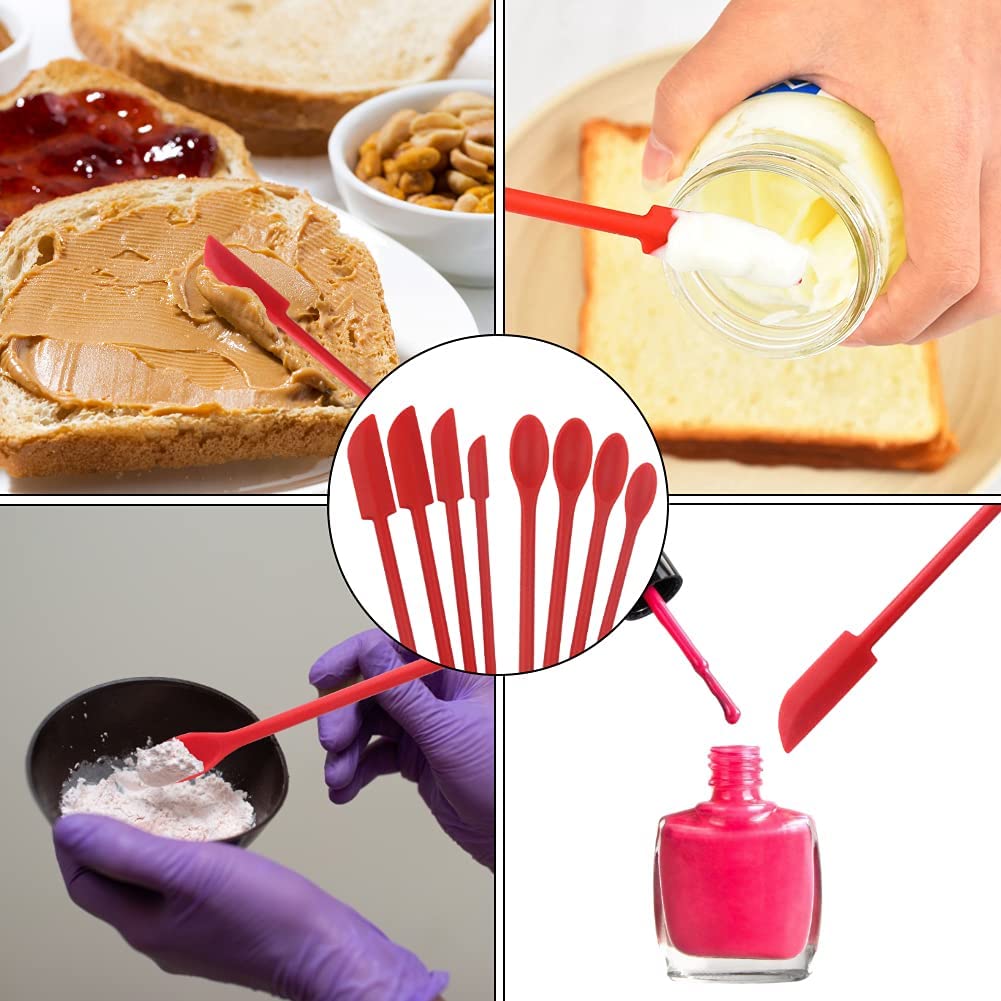 Double Head Mini Silicone Spatula