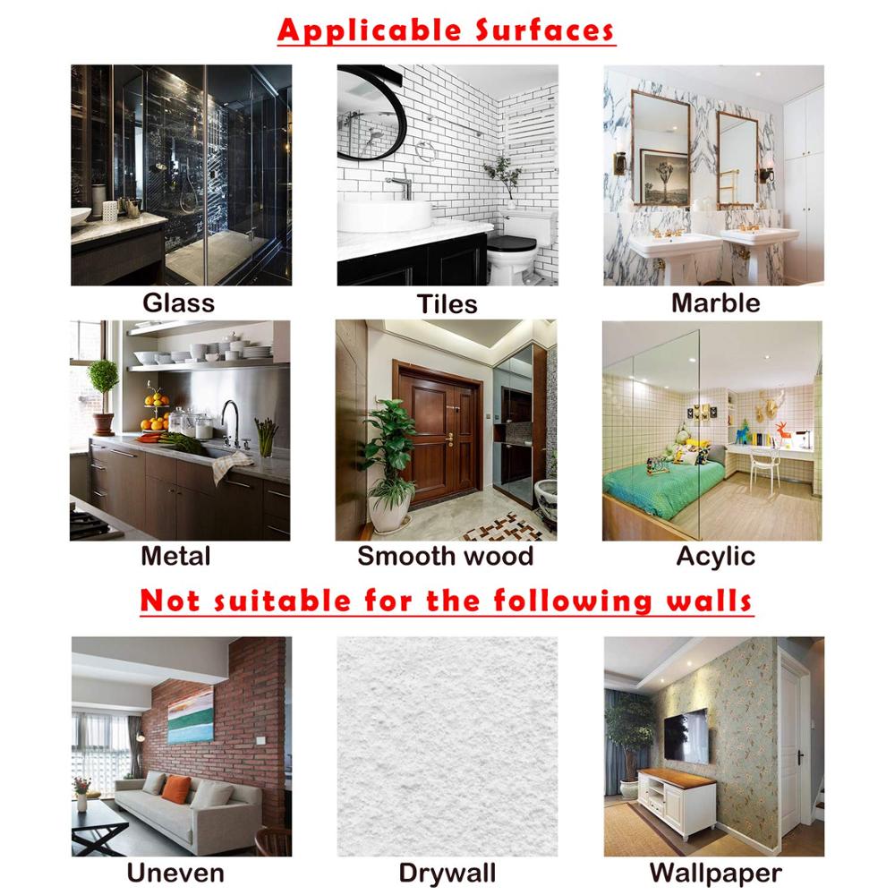 Transparent Strong Self Adhesive Door Wall