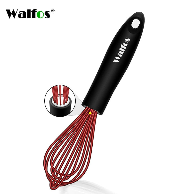 Manual Whisk Mixer Mini Plastic Kitchen Whisk