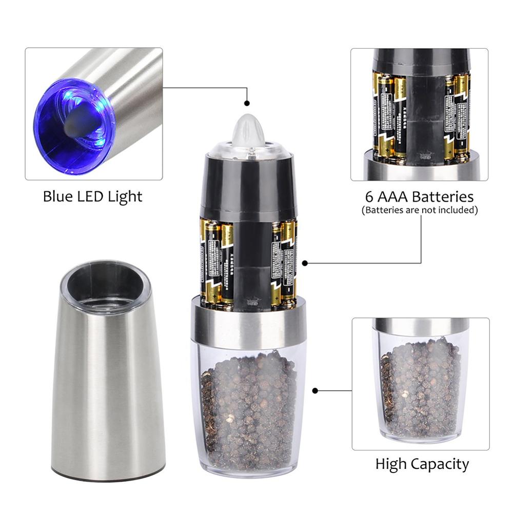 Electric Pepper Grinder Spice Mill