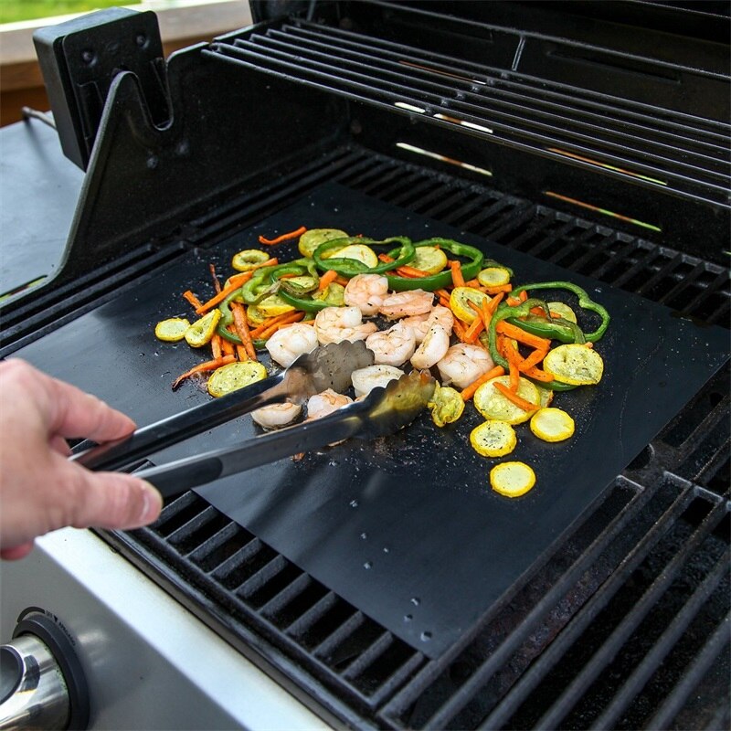 Reusable Non-Stick BBQ Grill Mat Barbecue