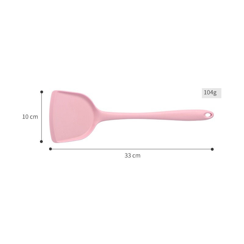 Pink Silicone Heat-Resistant Spatula