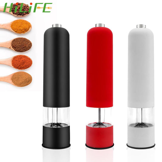 LED Light Electric Spice Mill Adjustable
