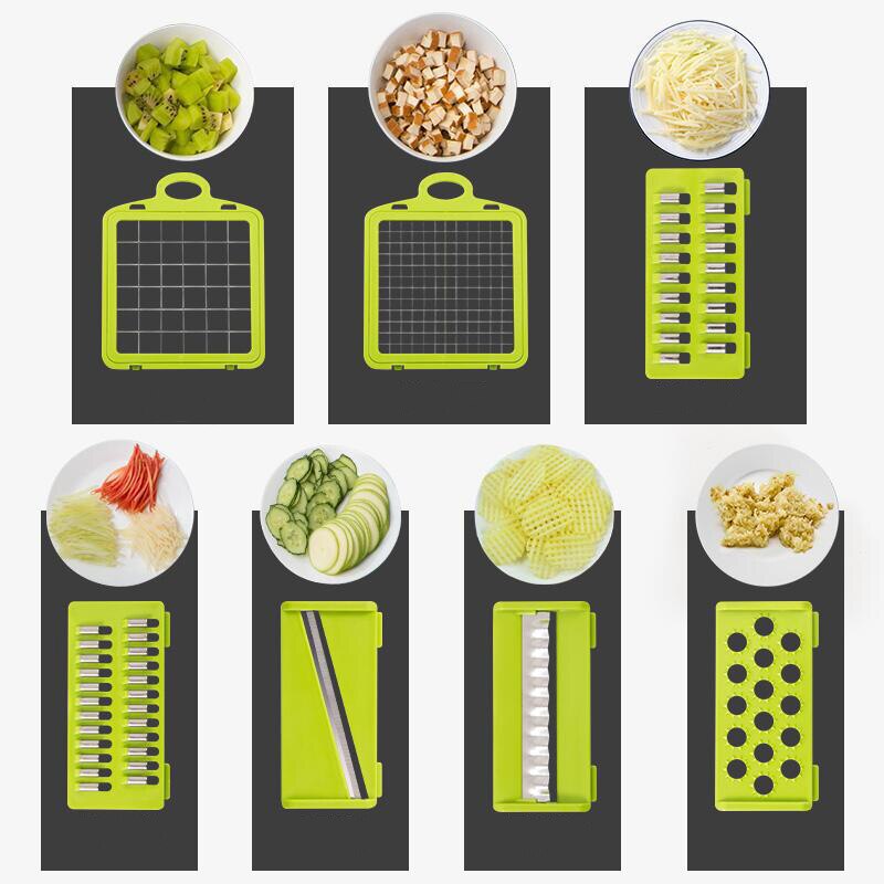 Upgrade Vegetable Cutter Gadgets Garlic Press