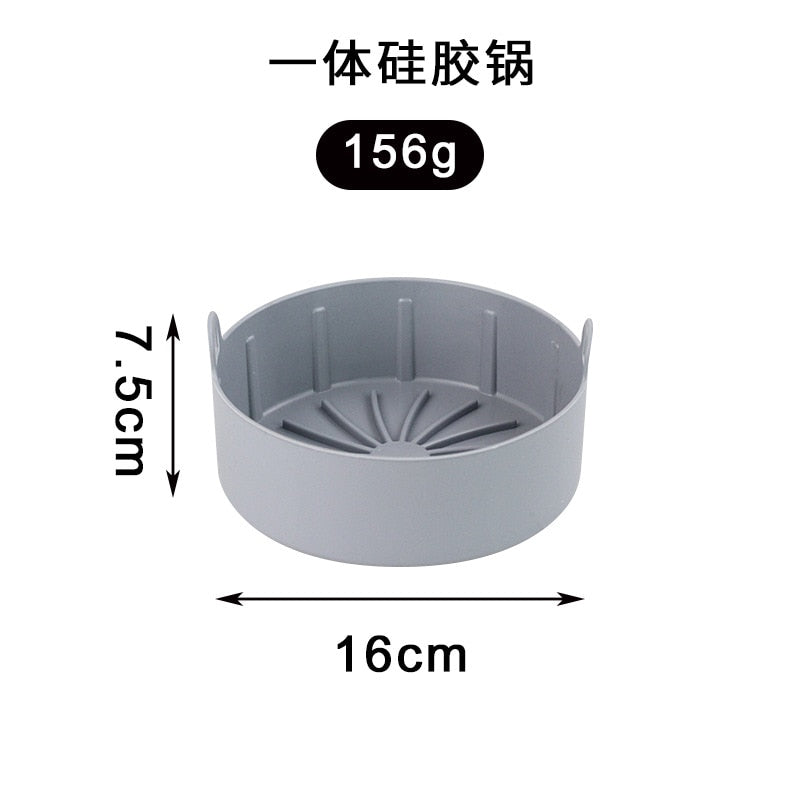 Silicone Pot for Airfryer Reusable Air Fryer