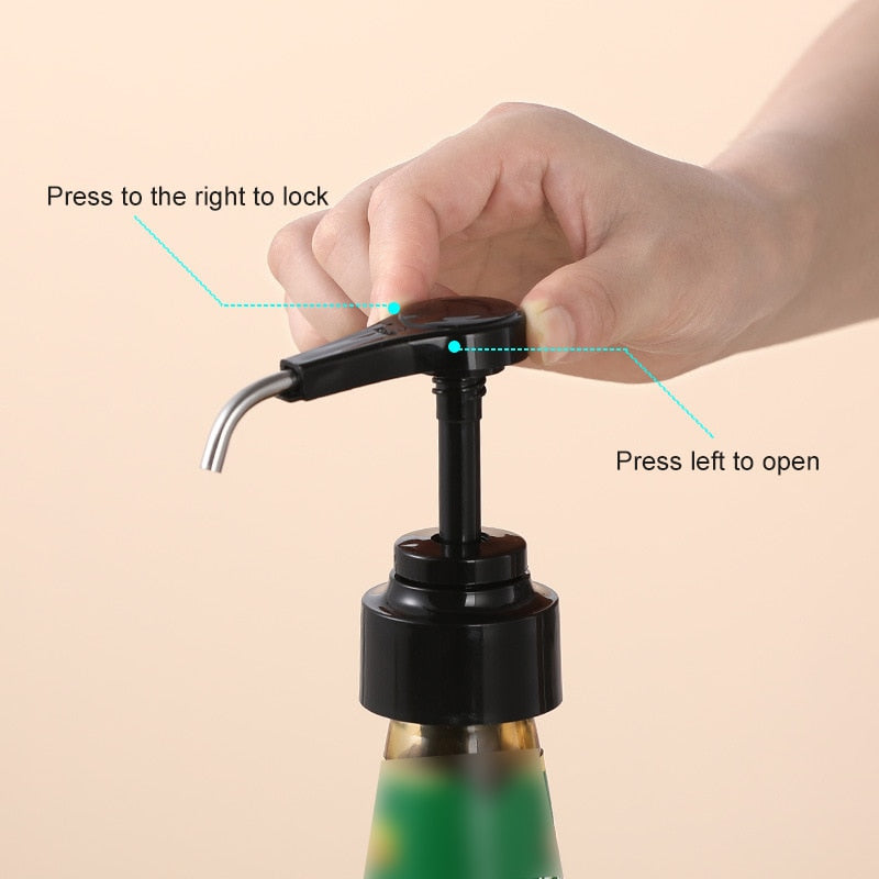 Syrup Bottle Pressure Oil Sprayer