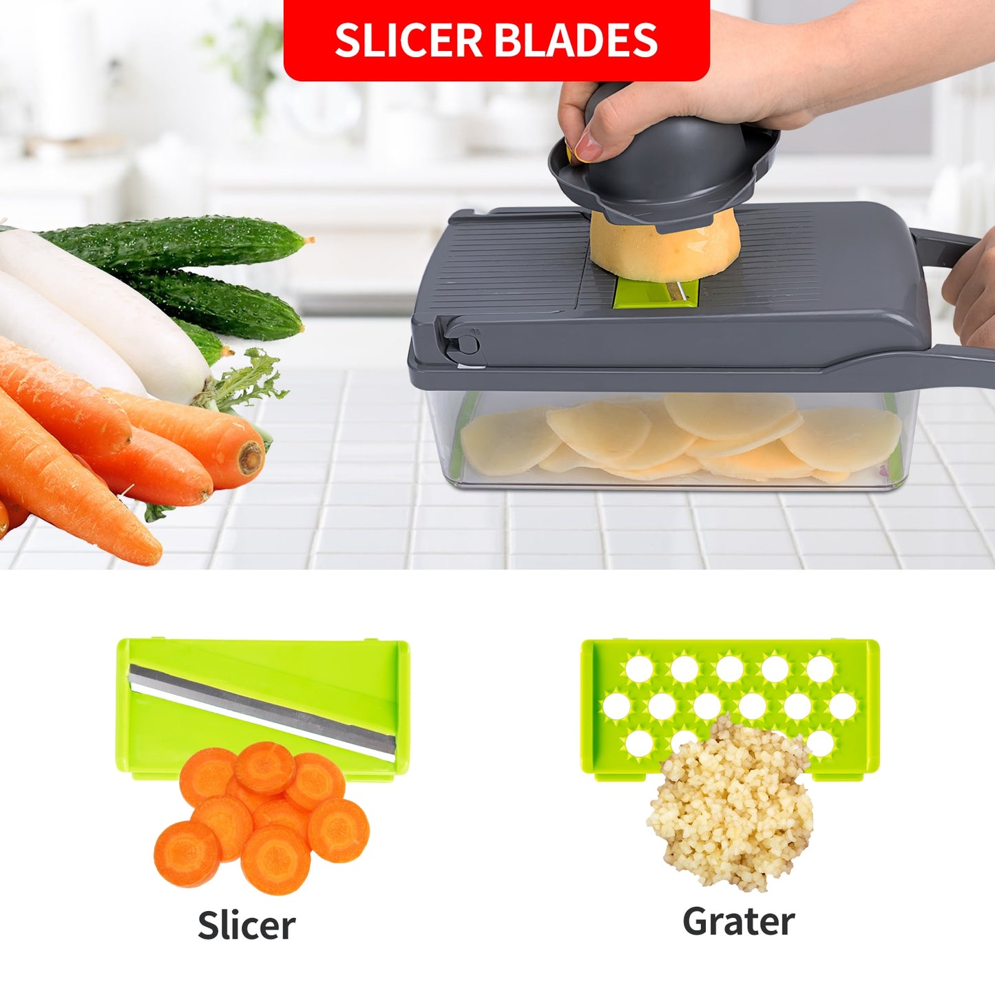 Vegetable Cutter Multifunction Kitchen Gadget