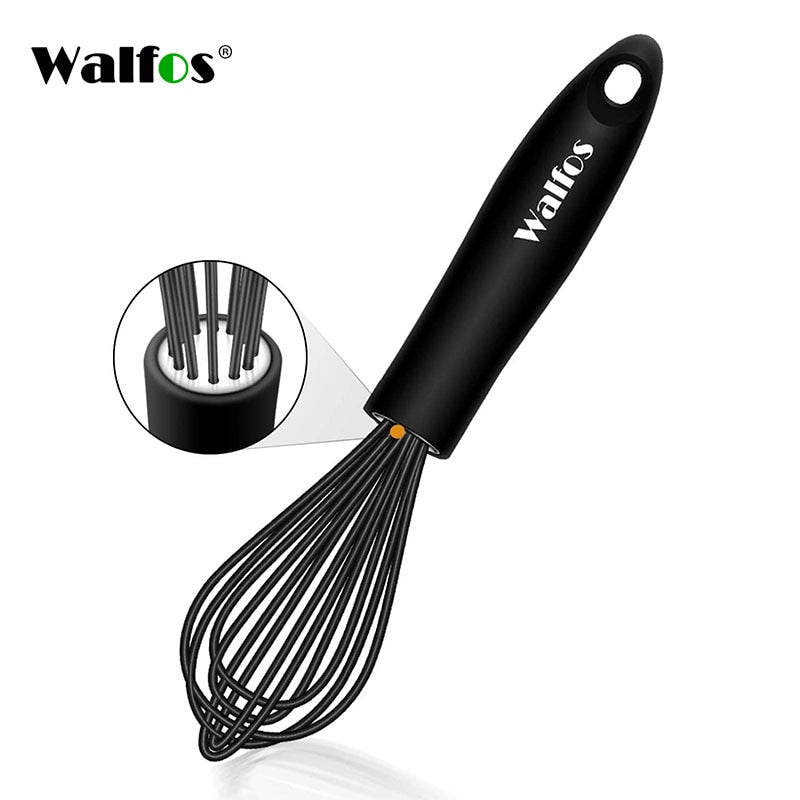 Manual Whisk Mixer Mini Plastic Kitchen Whisk