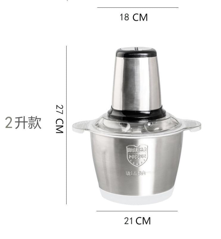 Stainless steel Electric Chopper Grinder