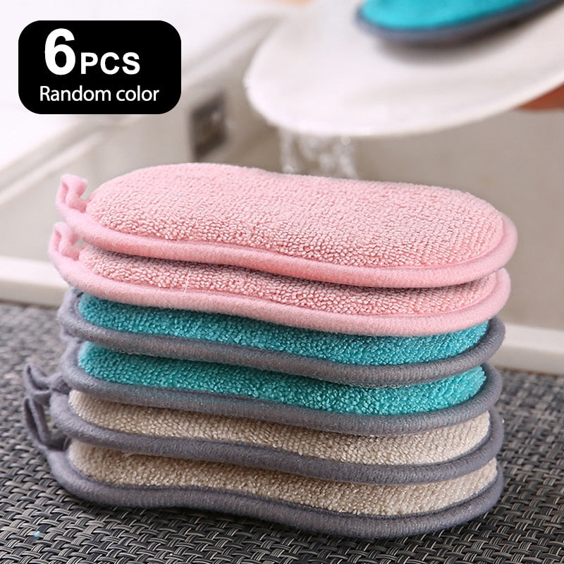 Double Sided Kitchen Cleaning Sponge