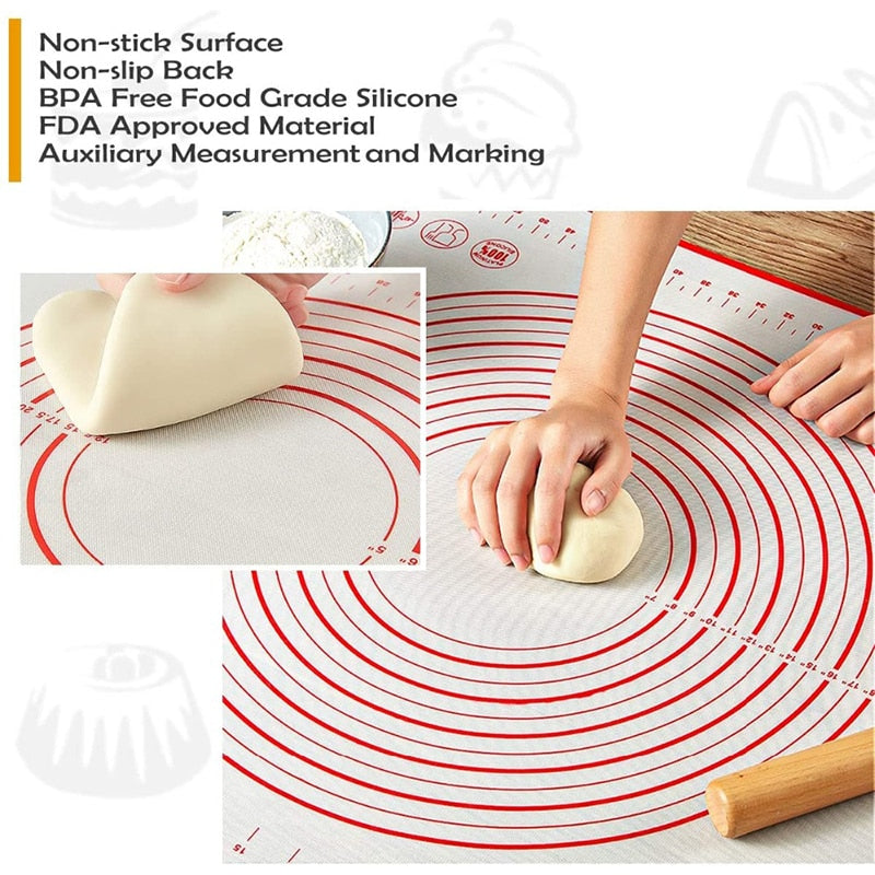 Silicone Baking Mat Sheet Dough