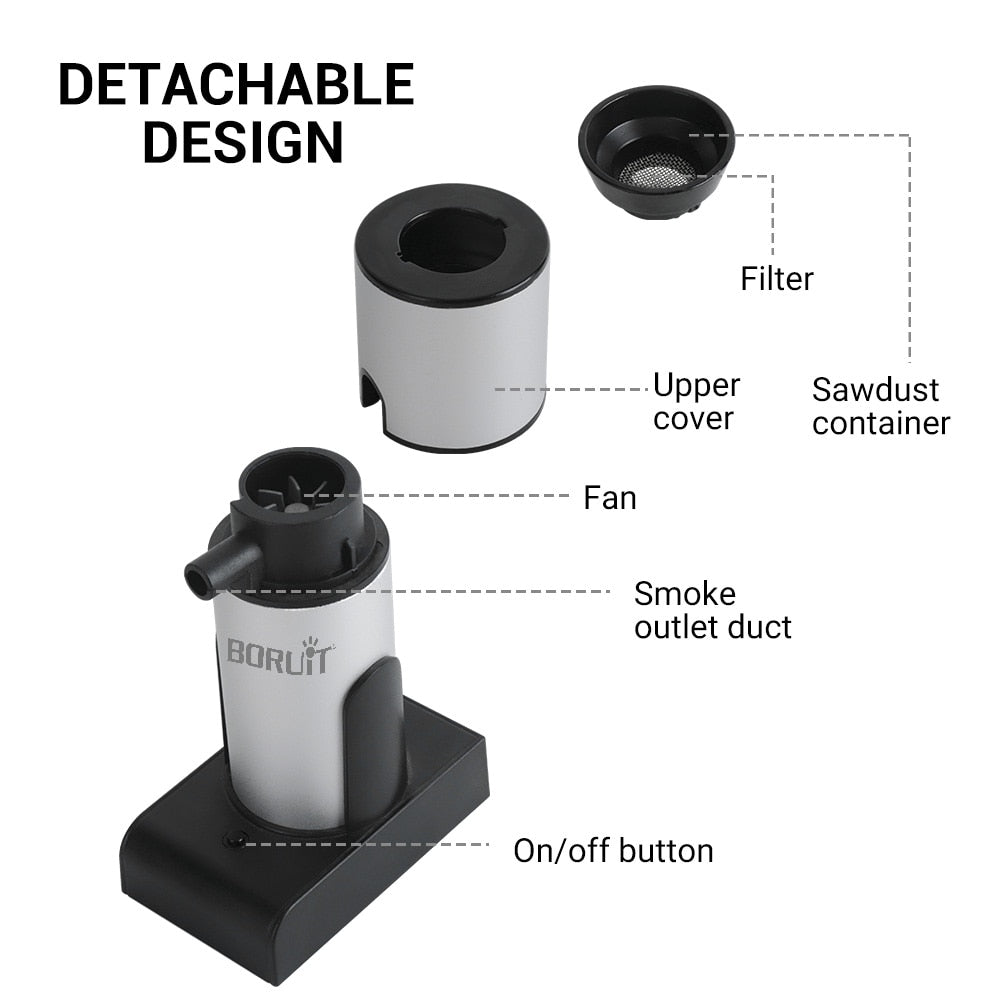 Portable Molecular Cuisine Smoking Gun Food Cold