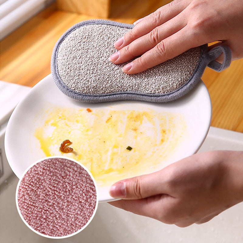 Double Sided Kitchen Cleaning Sponge