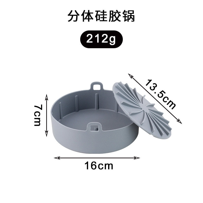 Silicone Pot for Airfryer Reusable Air Fryer