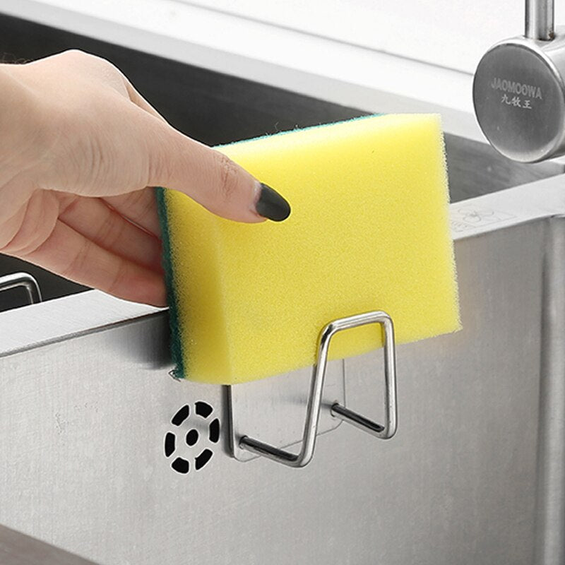 Konco Kitchen Sponges Holder Adhesive Wall Hanger