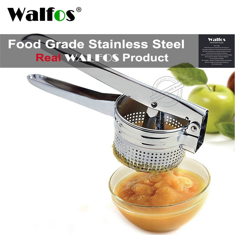 Stainless Steel Potato Mashers & Ricers Squeezer Press Juicer