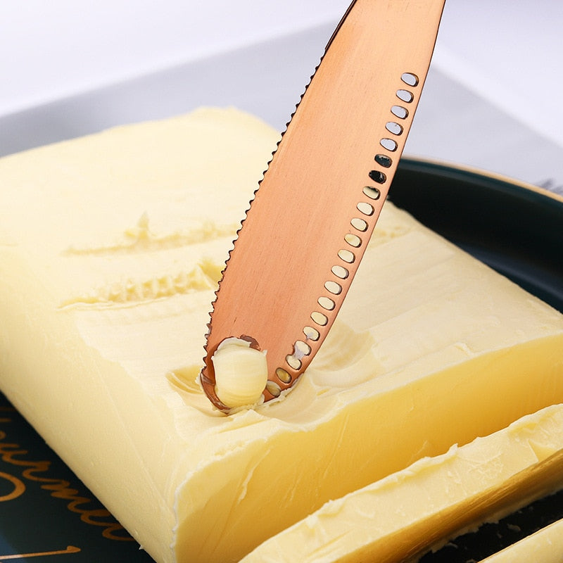 Butter Knife Cheese Cutter with Hole