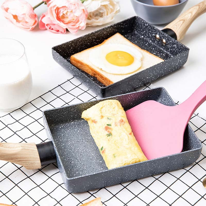 Black Non-Stick Pan Fry Egg Pan