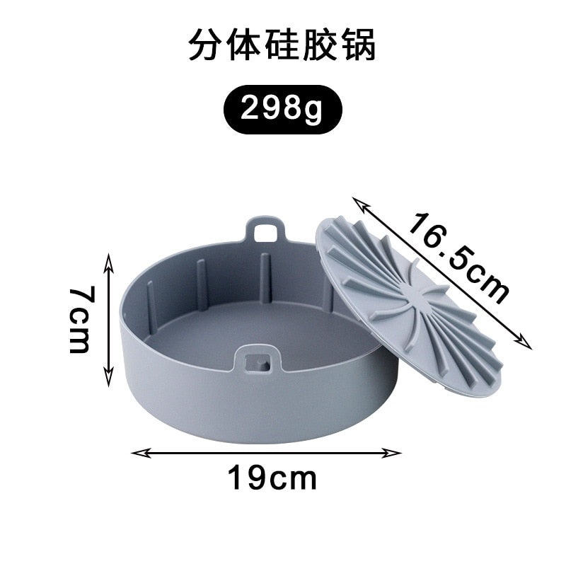 Silicone Pot for Airfryer Reusable Air Fryer