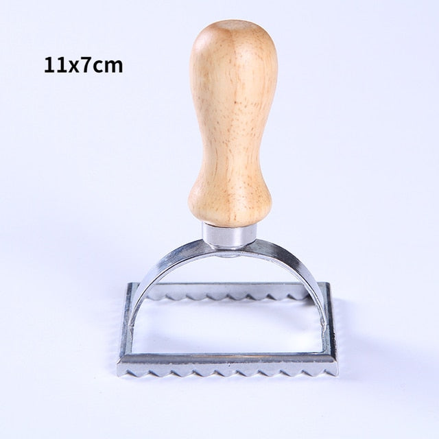 Pastry Press Mold Ravioli Cutter Dumpling Lace