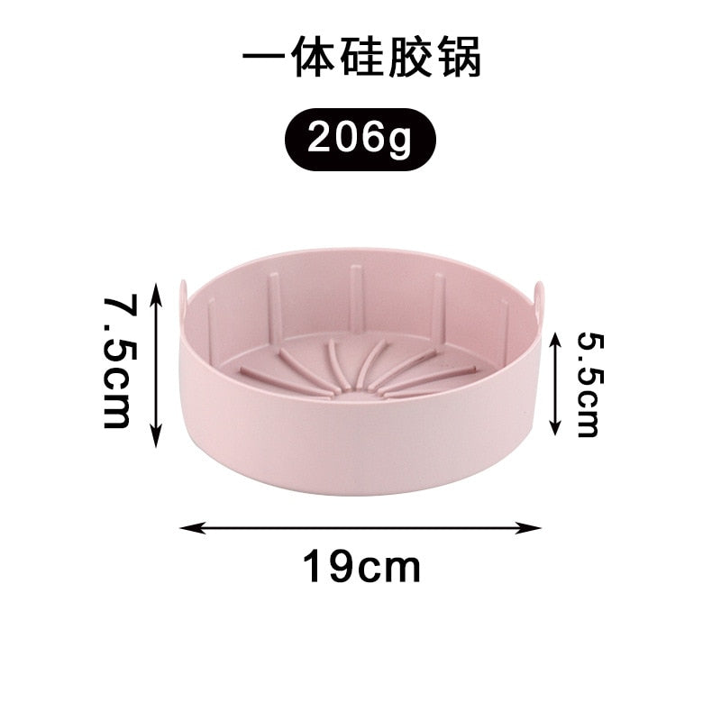 Silicone Pot for Airfryer Reusable Air Fryer