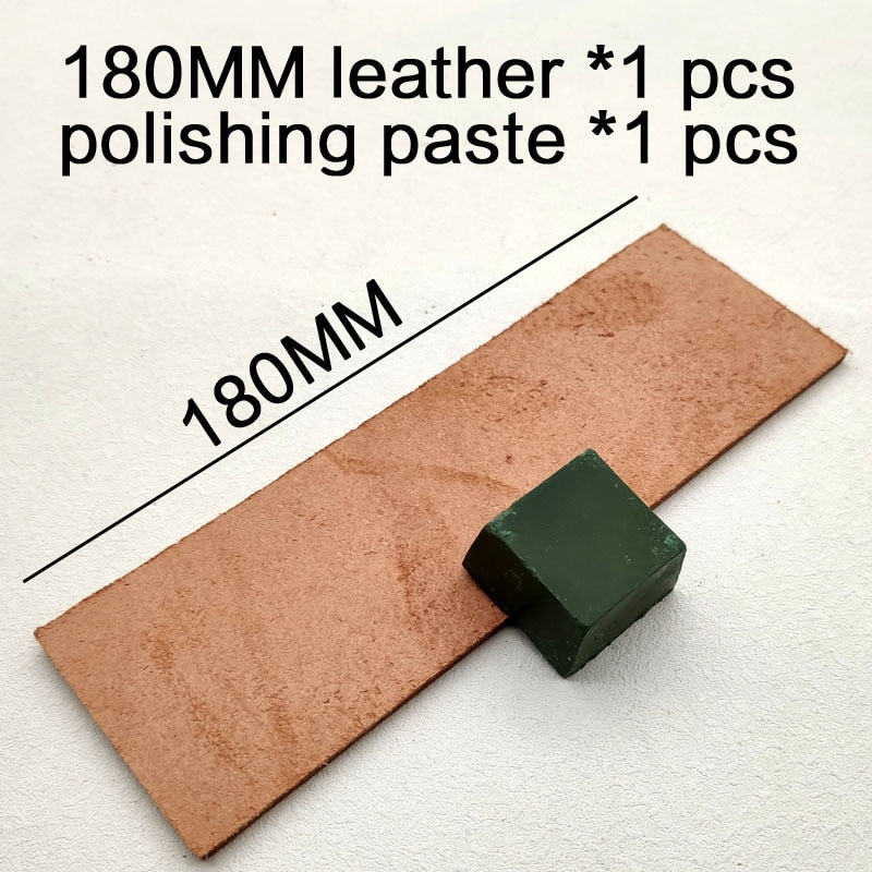 Leather knifeboard sharpener stone