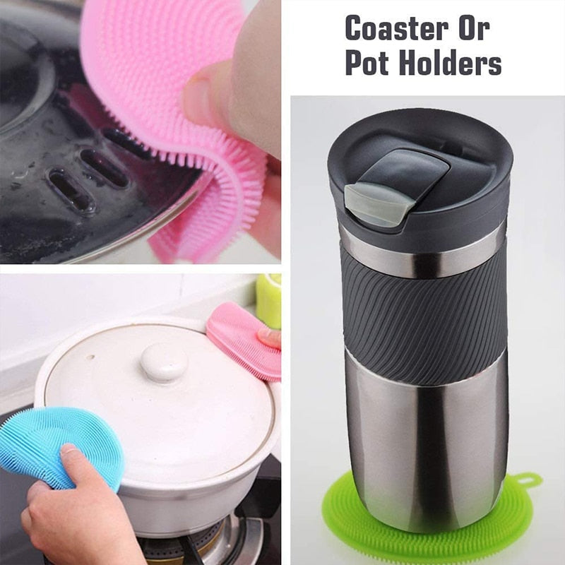 Kitchen Cleaning Brush Silicone