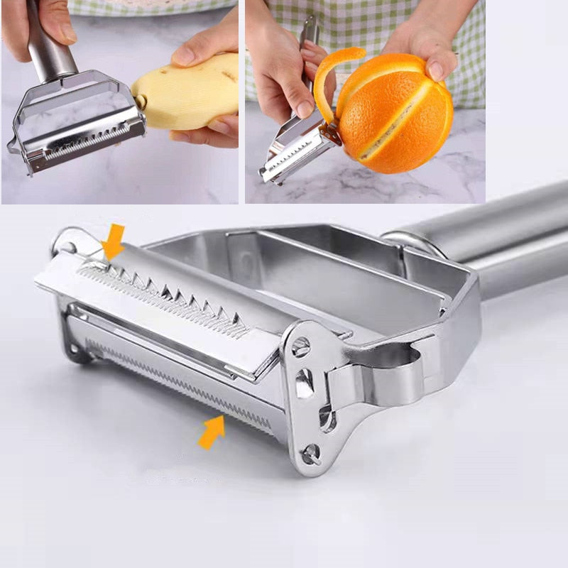 Stainless Steel Multi-function Peeler