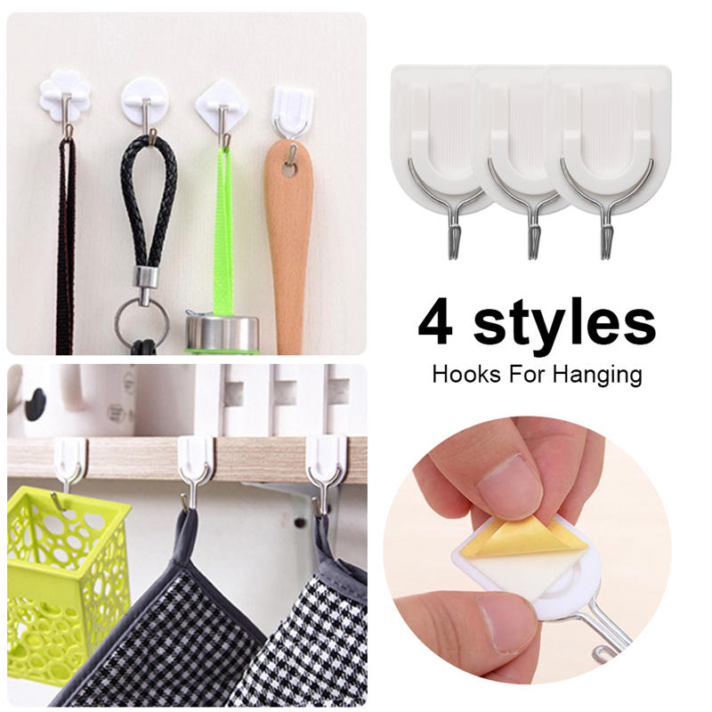 Strong Adhesive Wall Sticky Hooks