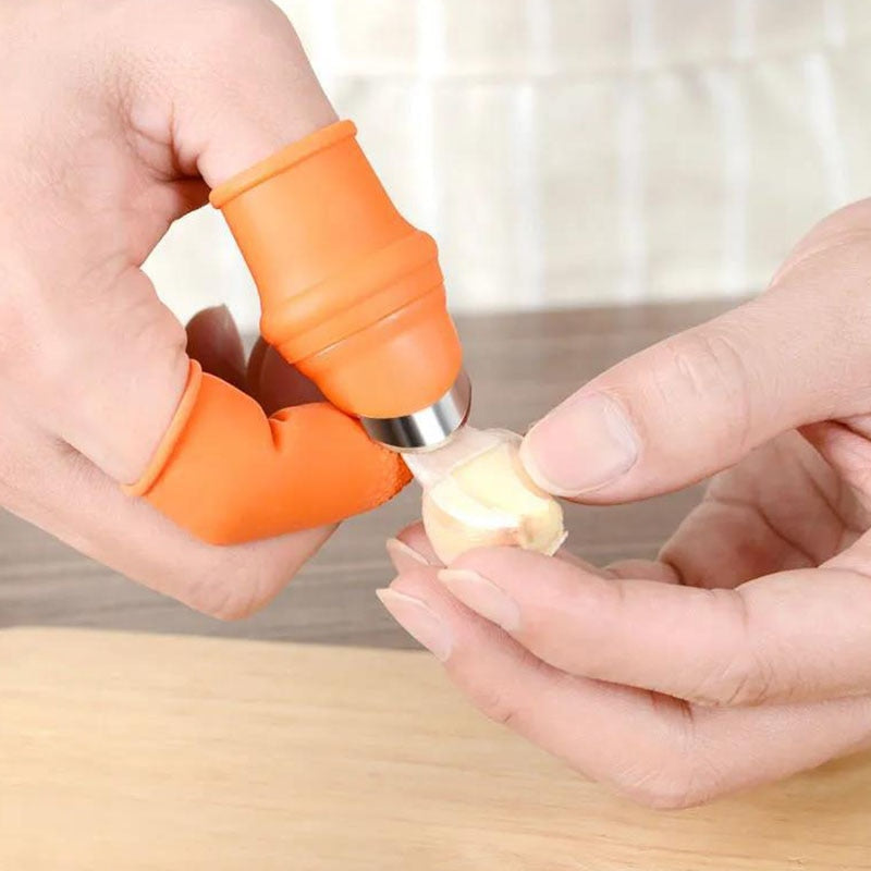 Farm Vegetable Fruit Picker Silicone Thumb Knife