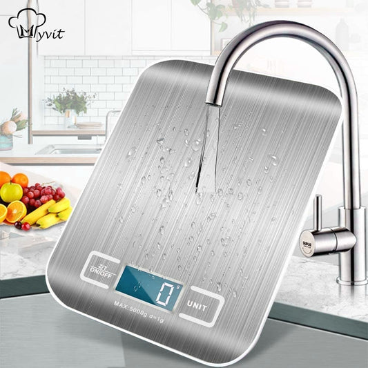 Kitchen Scale Multi-function Stainless Steel