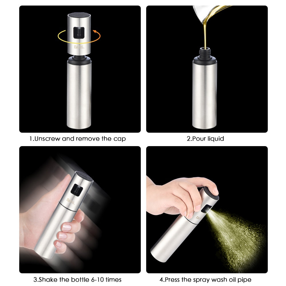 Kitchen Stainless Steel Olive Oil Sprayer