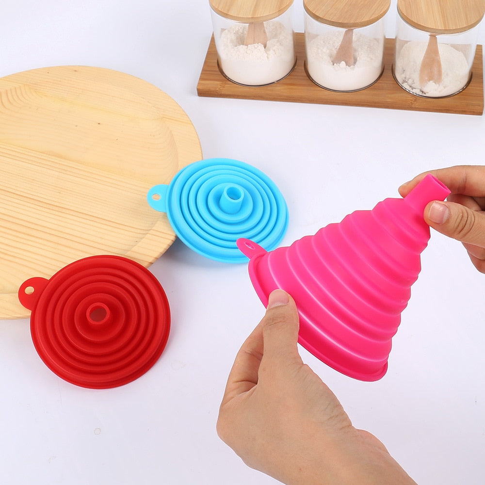 Foldable Funnel Silicone Collapsible