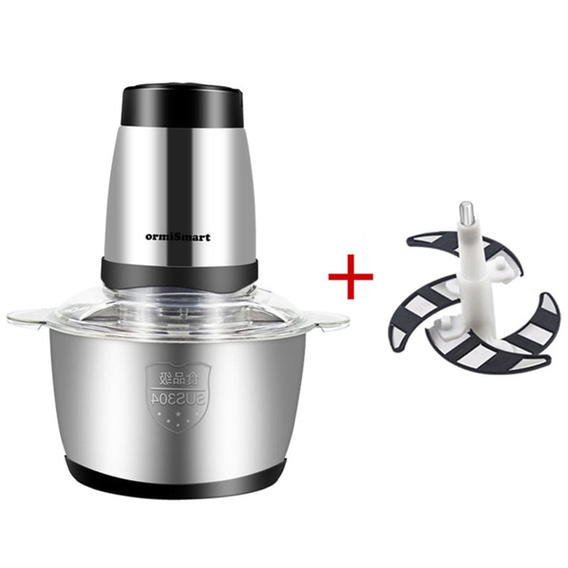 Stainless Steel Electric Chopper Grinder