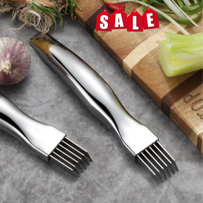 Sharp Stainless Steel Kitchen Onion Cutter