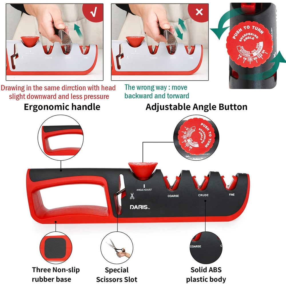 Kitchen Sharpening Stone Grinder