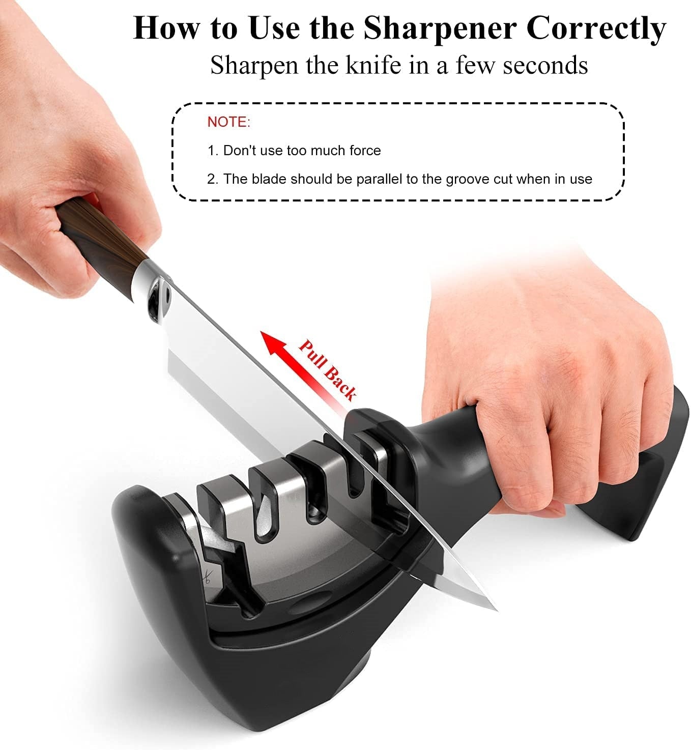 Kitchen Sharpening Stone Scissors